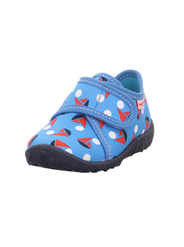 superfit Hausschuhe "Spotty" in Blau/ Rot/ Weiß
