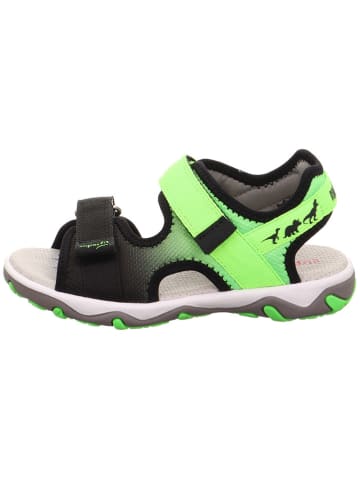superfit Sandalen "Mike 3.0" in Schwarz/ Grün