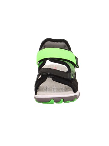 superfit Sandalen "Mike 3.0" in Schwarz/ Grün