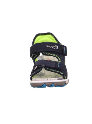 superfit Leder-Sandalen "Mike 3.0" in Schwarz/ Grün