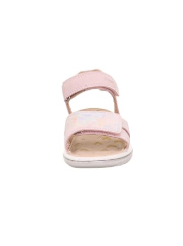 superfit Leren sandalen "Sparkle" lichtroze