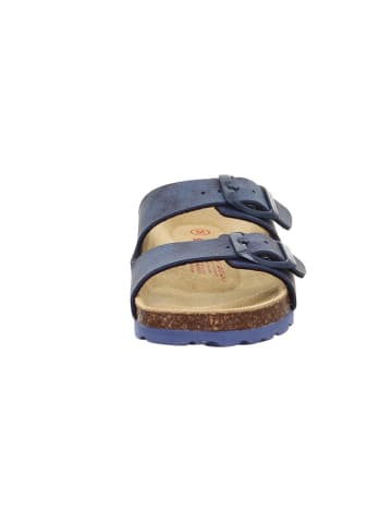 superfit Leren slippers donkerblauw