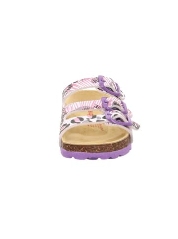 superfit Leder-Pantoletten in Bunt