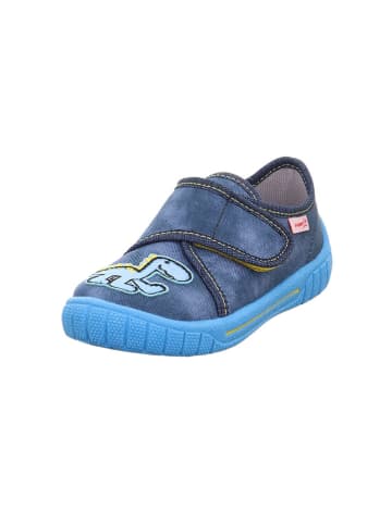 superfit Hausschuhe "Bill" in Dunkelblau/ Blau