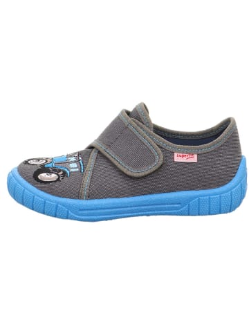 superfit Hausschuhe "Bill" in Grau/ Blau