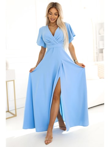numoco Kleid in Hellblau