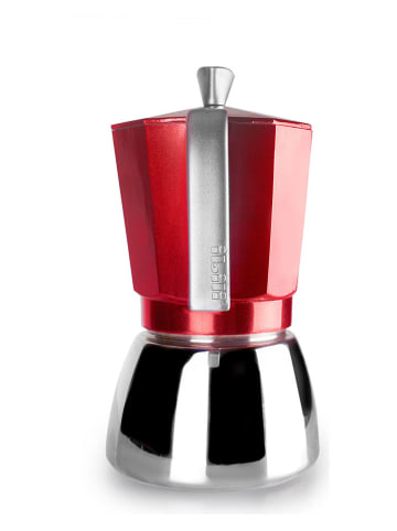 Ibili Kawiarka "Elba" w kolorze czerwonym - 450 ml