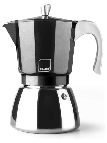 Ibili Kawiarka "Elba" w kolorze anracytowym - 150 ml