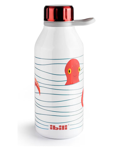 Ibili Thermoflasche ''Marea'' in Weiß/ Rot - 350 ml