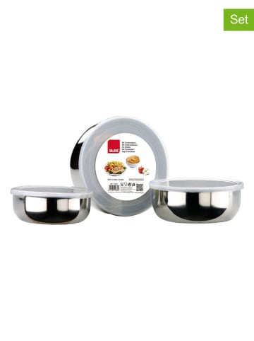 Ibili 3-delige set: vershouddozen zilverkeurig