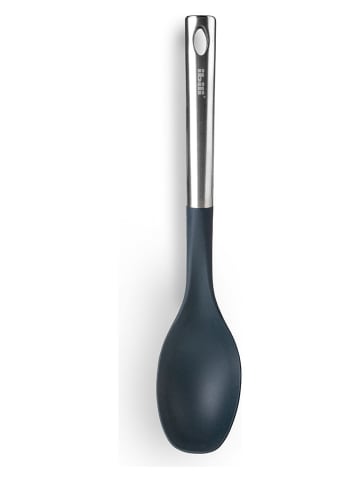 Ibili Kochlöffel "Malmo" in Schwarz/ Silber - (L)33,1 cm