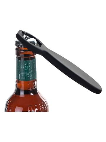 Ibili 2-delige set: flesopeners zwart - (L)13 cm
