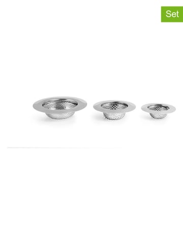 Ibili 2er-Set: Edelstahl-Siebgitter - Ø 11 cm