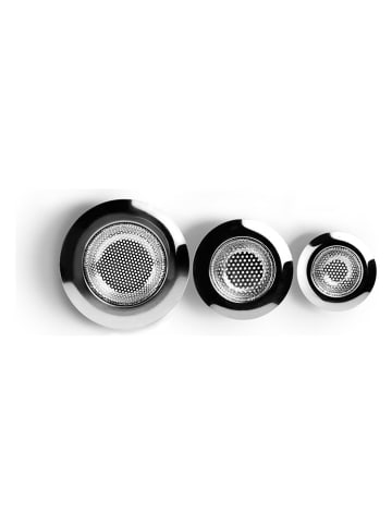 Ibili 2er-Set: Edelstahl-Siebgitter - Ø 11 cm