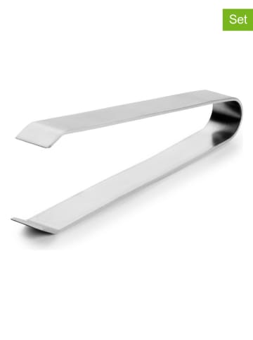 Ibili 2-delige set: roestvrijstalen visgraatpincetten - (H)9 cm