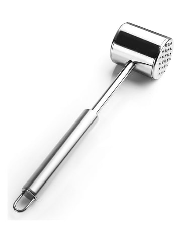 Ibili Tłuczek "Intense" w kolorze srebrnym do mięsa - dł. 26 cm