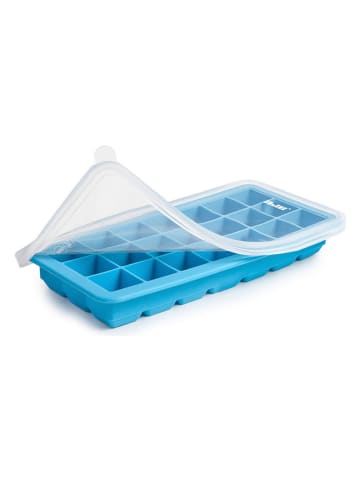 Ibili Foremka w kolorze błękitnym do kostek lodu - 27 x 13 cm