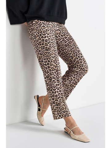 Rich&Royal Hose in Beige/ Hellbraun/ Schwarz