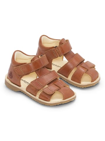 Bundgaard Leder-Halbsandalen "Shea" in Hellbraun