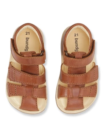 Bundgaard Leder-Halbsandalen "Shea" in Hellbraun