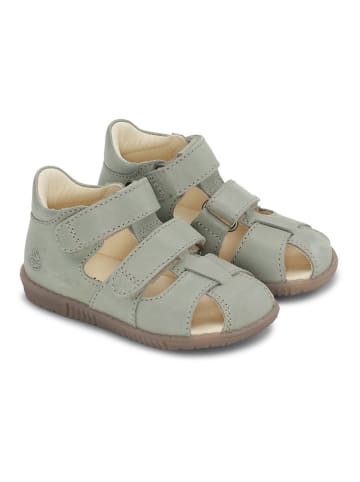 Bundgaard Leder-Halbsandalen "Ranjo" in Grün