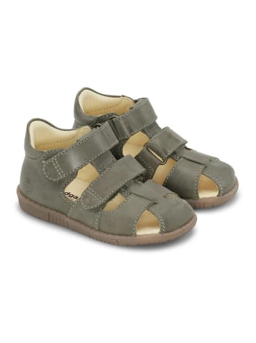 Bundgaard Leder-Halbsandalen "Ranjo" in Grün