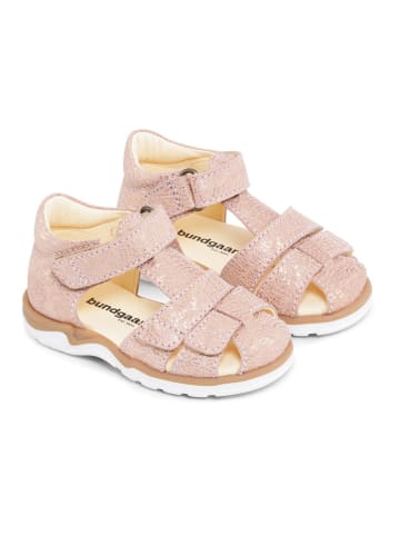 Bundgaard Leder-Halbsandalen "Sofus" in Rosa