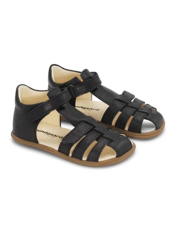 Bundgaard Leder Barfuß-Halbsandalen "Rox" in Dunkelblau