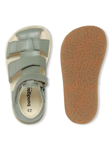 Bundgaard Leren barefootenkelsandalen "Savi" groen