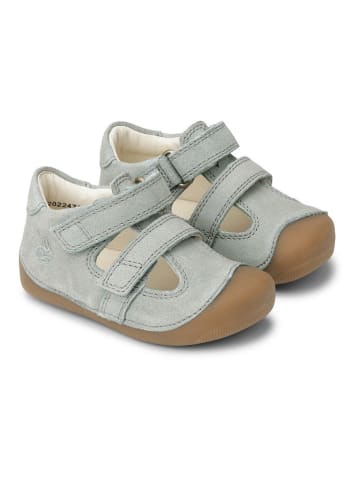 Bundgaard Barfuß Leder-Halbsandalen "Petit Summer" in Hellblau