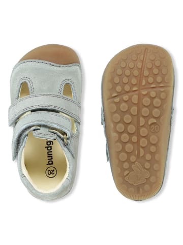 Bundgaard Skórzane półsandały "Petit Summer" w kolorze błękitnym do chodzenia na boso