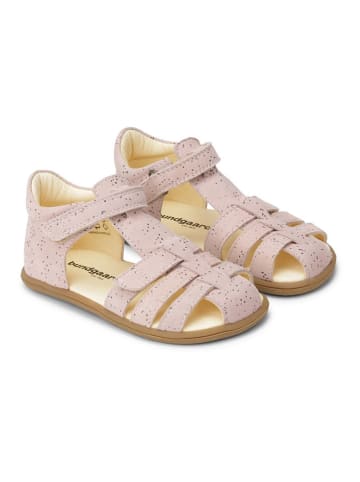 Bundgaard Barfuß Leder-Halbsandalen "Rox" in Rosa