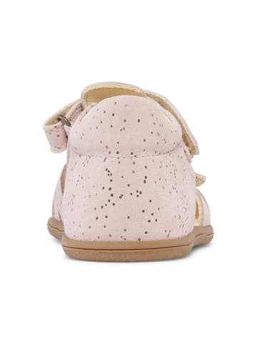 Bundgaard Barfuß Leder-Halbsandalen "Rox" in Rosa