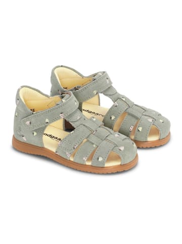 Bundgaard Leder-Halbsandalen "Bali" in Grün