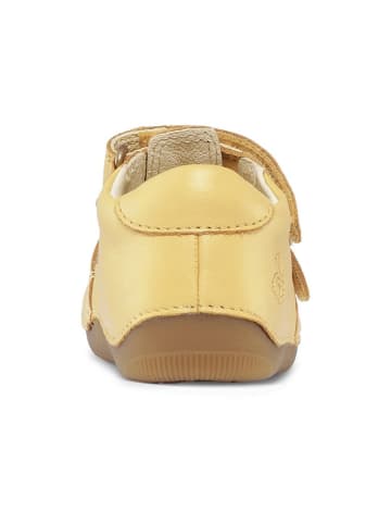Bundgaard Leren barefootenkelsandalen "Petit Summer" geel