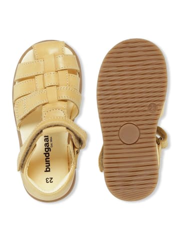 Bundgaard Leder-Halbsandalen "Bali" in Gelb
