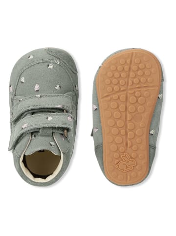 Bundgaard Barfuß Leder-Lauflernschuhe in Grau