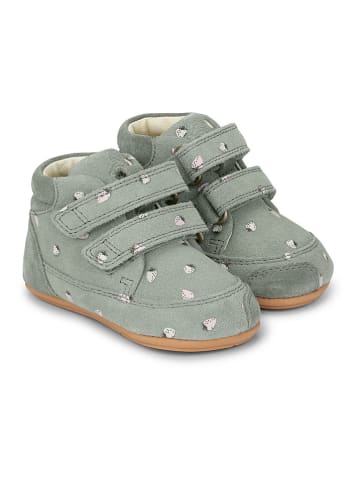 Bundgaard Barfuß Leder-Lauflernschuhe in Grau