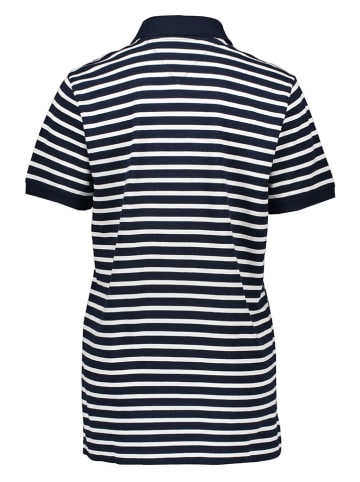 Tommy Hilfiger Poloshirt in Dunkelblau/ Weiß