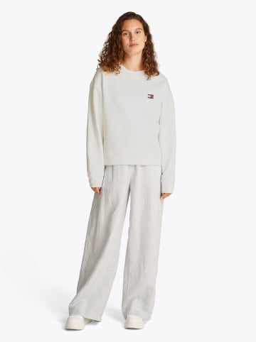 TOMMY JEANS Bluza w kolorze kremowym