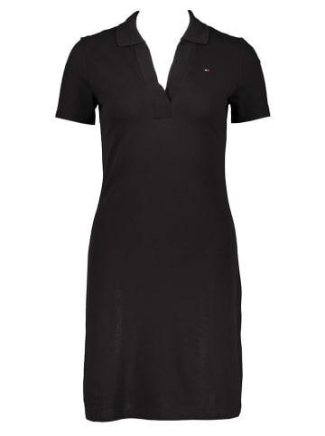 Tommy Hilfiger Polokleid in Schwarz