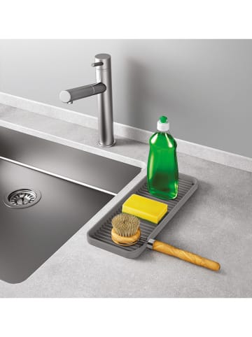 metaltex Spoelmat "Tidy-Mat XL'' grijs - (L)12 x (B)30,5 cm