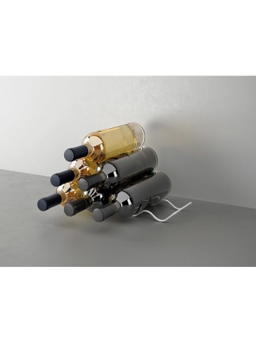 metaltex Flaschenablage ''Ola'' in Weiß - (B)11 x (H)3 x (T)32 cm