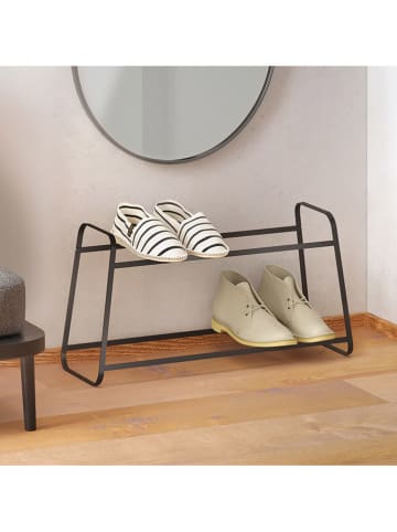 metaltex Schoenenrek "Derby" zwart - (B)52 x (H)27 x (D)18 cm