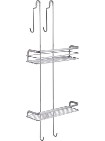 metaltex Duschregal ''Origin'' in Silber - (B)26 x (H)70 x (T)19 cm
