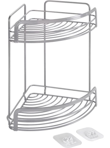 metaltex Eckregal ''Origin'' in Silber - (B)20 x (H)30 x (T)20 cm
