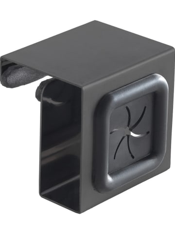 metaltex Geschirrtuchhalter in Schwarz - (B)5 x (H)5 x (T)4 cm