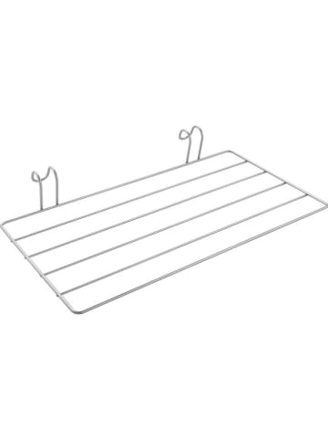 metaltex Suszarka "Radius" w kolorze srebrnym na grzejnik - 51 x 7,5 x 32 cm