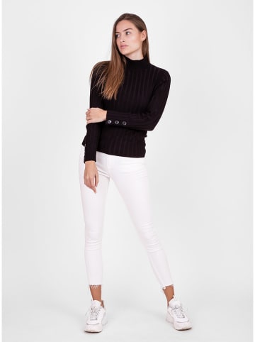 KEY LARGO Pullover "Go New" in Schwarz
