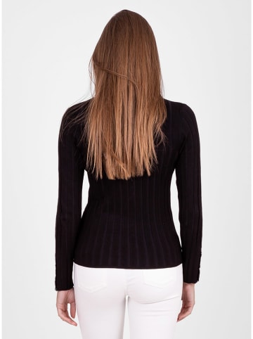 KEY LARGO Pullover "Go New" in Schwarz